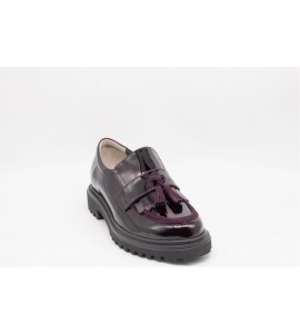 TOMASI Mocassino Vuky spazzolato bordeaux