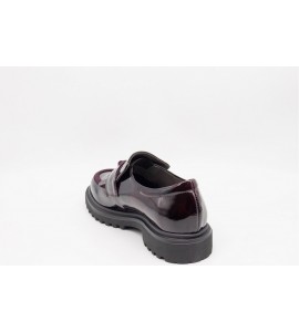 TOMASI Mocassino Vuky spazzolato bordeaux