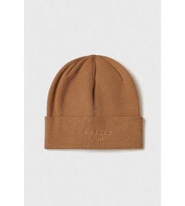 GAELLE Cappellino beanie maglieria con risvolto e logo ricamato