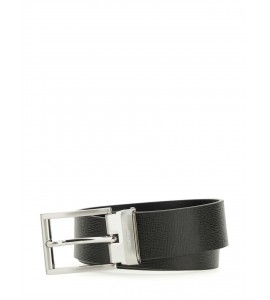 GUESS Cintura classic monacchina vera pelle