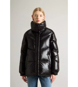 WOOLRICH Piumino Aliquippa in nylon lucido