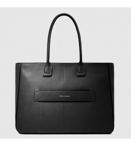 PIQUADRO Borsa donna in pelle porta PC 15,6"