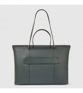 PIQUADRO Borsa donna in pelle porta PC 14"