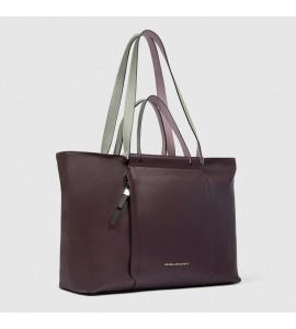 PIQUADRO Borsa donna in pelle porta PC 14"