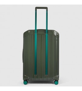 PIQUADRO Trolley medio rigido a quattro ruote espandibile