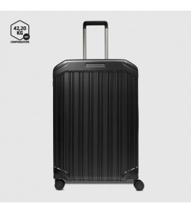 PIQUADRO Trolley grande rigido a quattro ruote espandibile