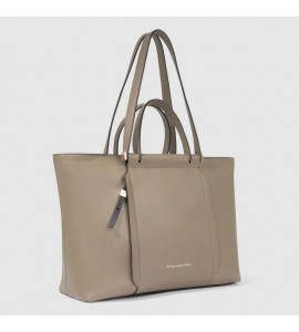 PIQUADRO Borsa donna in pelle porta PC 14"