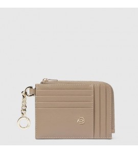 PIQUADRO Portamonete donna con portachiavi
