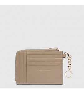 PIQUADRO Portamonete donna con portachiavi