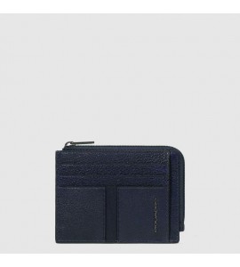 PIQUADRO Portamonete con porta documenti e carte di credito
