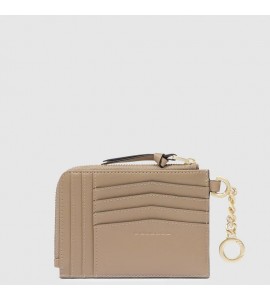 PIQUADRO Portamonete donna con portachiavi