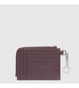 PIQUADRO Portamonete donna con portachiavi