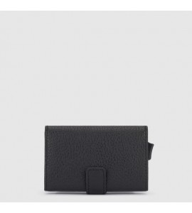 PIQUADRO Porta carte di credito in metallo