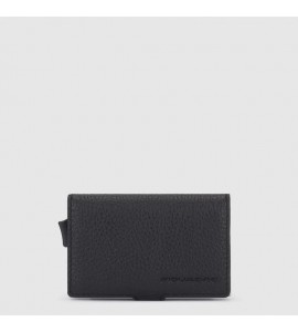 PIQUADRO Porta carte di credito in metallo