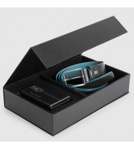 PIQUADRO Cofanetto regalo con cintura uomo CU5258B2 e por