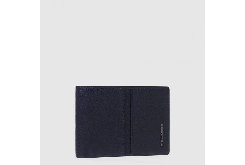 PIQUADRO Portafoglio uomo con porta documenti