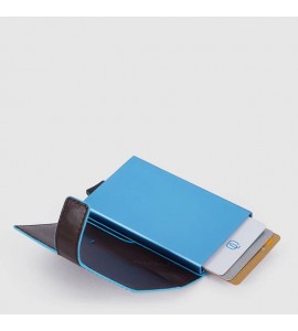 PIQUADRO Portacarte di credito in metallo