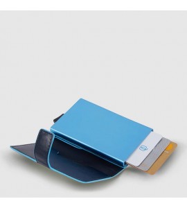 PIQUADRO Portacarte di credito in metallo