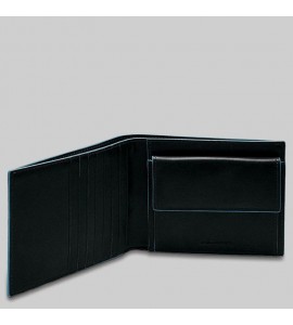 PIQUADRO Portafoglio uomo con portamonete