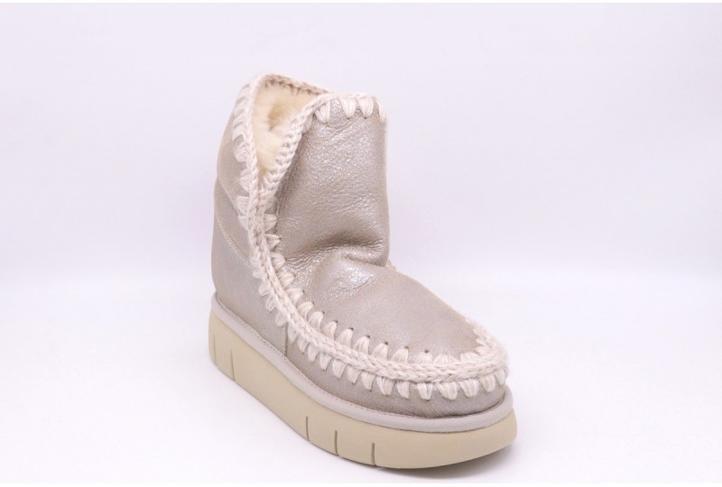 Mou Eskimo Bounce Sneaker Elephant in Brown | UK