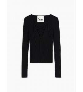 8PM MAGLIA CON INTRECCIO