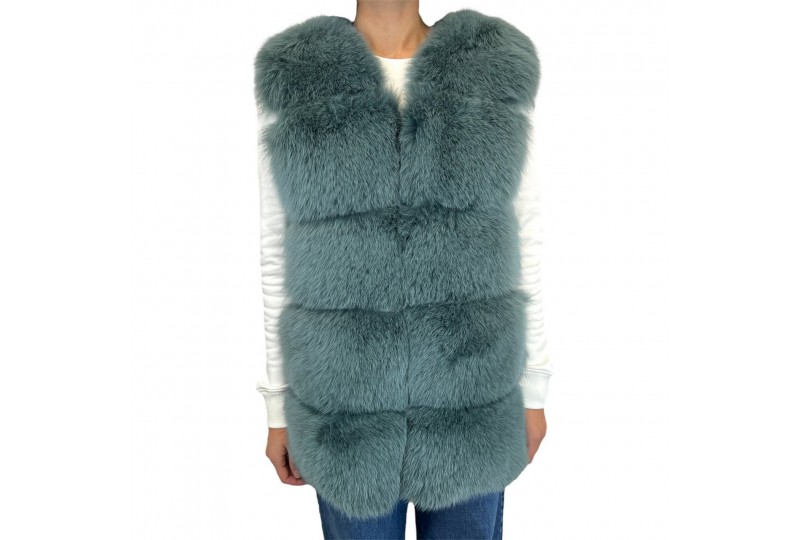 FLO&amp;CLO GILET RANNY FUR