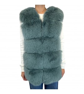 FLO&amp;CLO GILET RANNY FUR