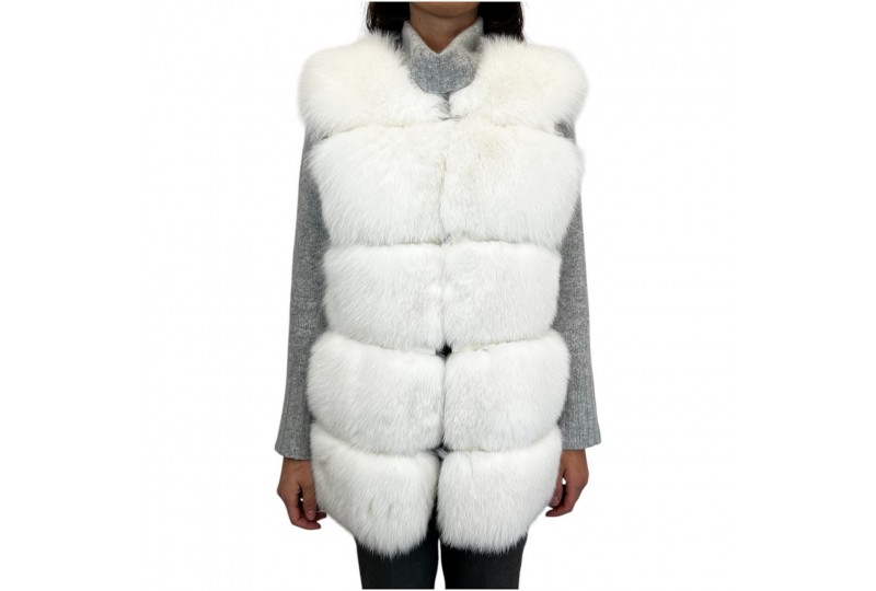 FLO&amp;CLO GILET RANNY FUR