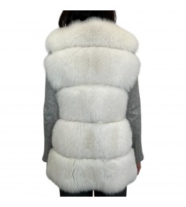 FLO&amp;CLO GILET RANNY FUR