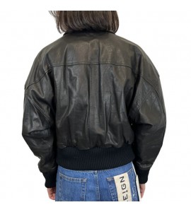 DFOUR BOMBER DONNA IN PELLE
