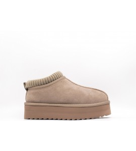 COLORS OF CALIFORNIA Sabot calzino su suola platform