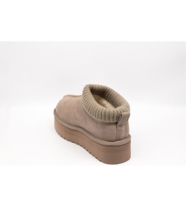 COLORS OF CALIFORNIA Sabot calzino su suola platform