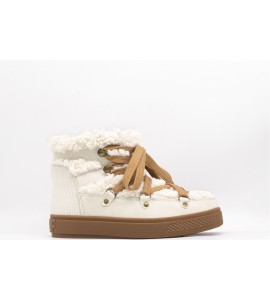 COLORS OF CALIFORNIA Stivale da neve in pelo teddy