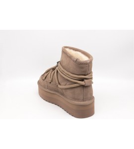 COLORS OF CALIFORNIA Stivale platform look mountain