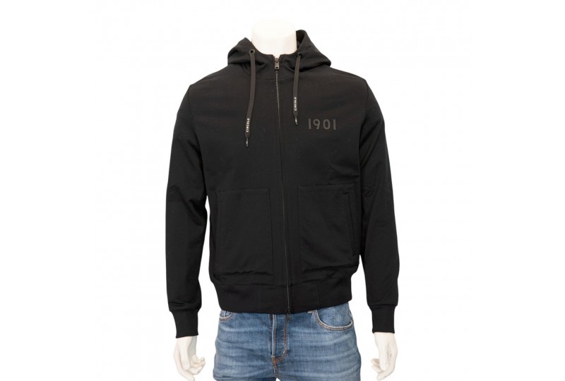 CIRCOLO FELPA CON ZIP