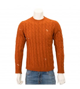 GRIFONI MAGLIA A TRECCE
