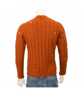 GRIFONI MAGLIA A TRECCE