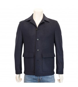 PAOLONI Overshirt in lana cotta