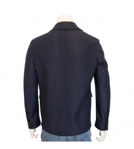 PAOLONI Overshirt in lana cotta