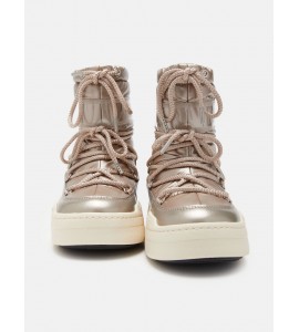 MOON BOOT JUNIOR PARK BOOT COLOR ORO ROSA