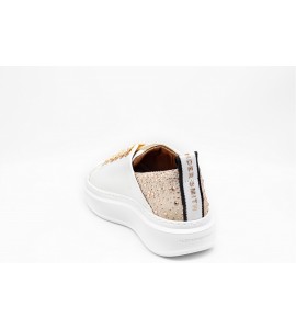 ALEXANDER SMITH WEMBLEY WOMAN WHITE PEACH