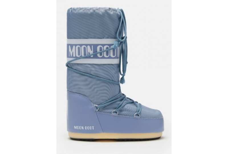 MOON BOOT ICON GRIGIO IN NYLON