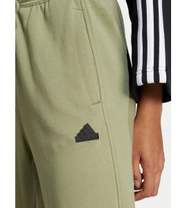 ADIDAS Pantaloni Signature Graphic Verde Loose Fit