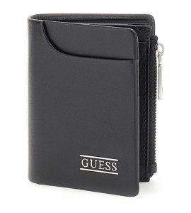 GUESS Portafoglio new boston vera pelle