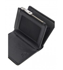 GUESS Portafoglio new boston vera pelle