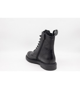 NERO GIARDINI Anfibi donna in pelle