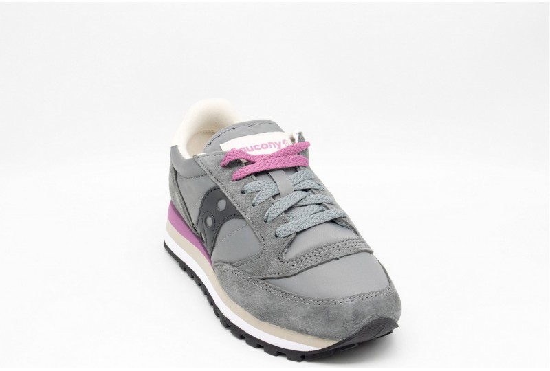 Saucony Triple Jazz Original Sneakers Donna | Nero/Rosa | Tela In Nylon, Suola EVA | Look Vintage