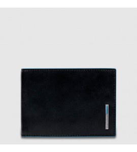 PIQUADRO Portafoglio uomo con porta documenti, porta Blue Square