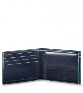 PIQUADRO Portafoglio uomo con volantino Blue Square