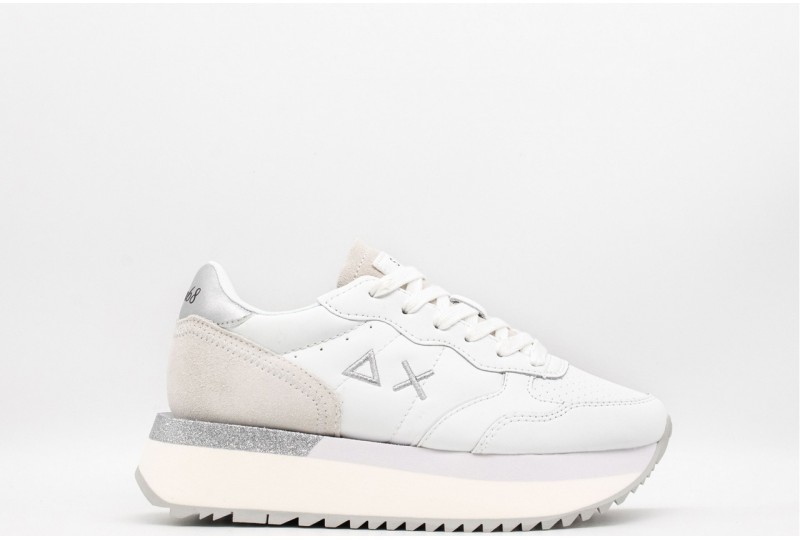 SUN 68 BIG ALLY LEATHER BIANCO
